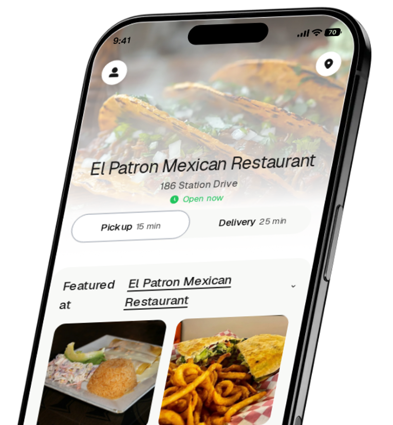 El Patron Mexican Restaurant app preview