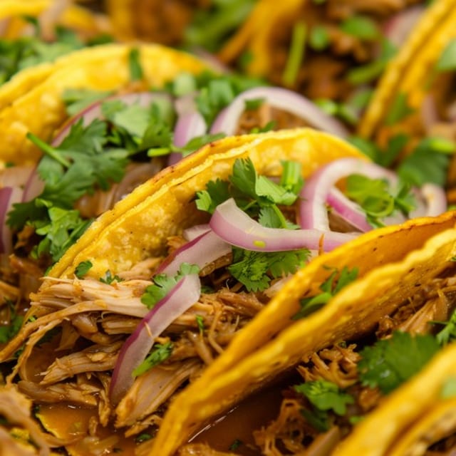 Carnitas Tacos (3 Pieces).