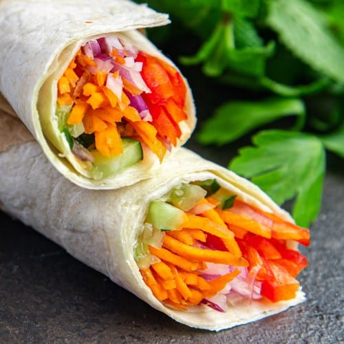 Vegetarian Burrito.