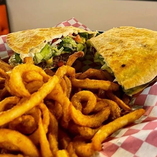 Quesadilla Burger.