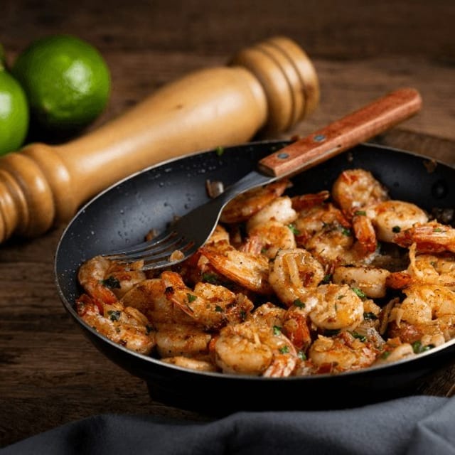 Shrimp Fundido.