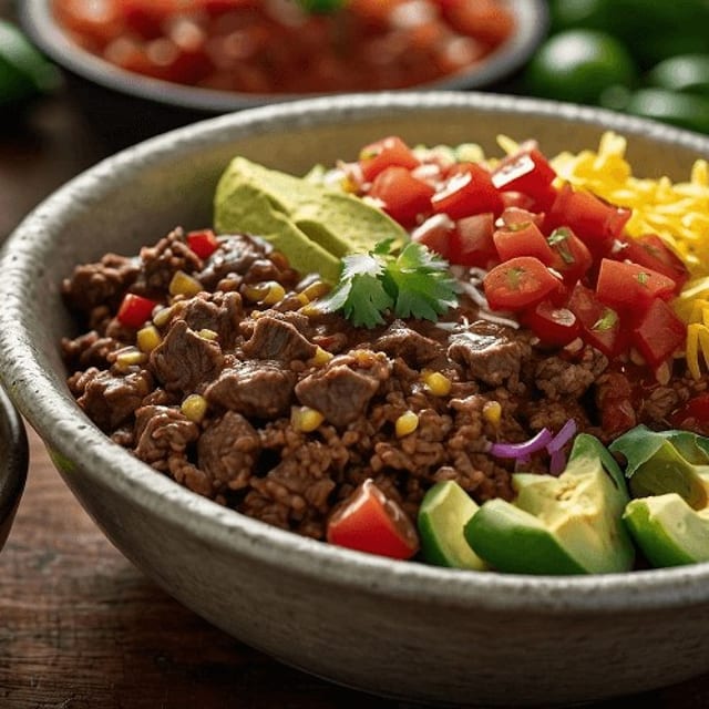 Buffalo Bowl Burrito.