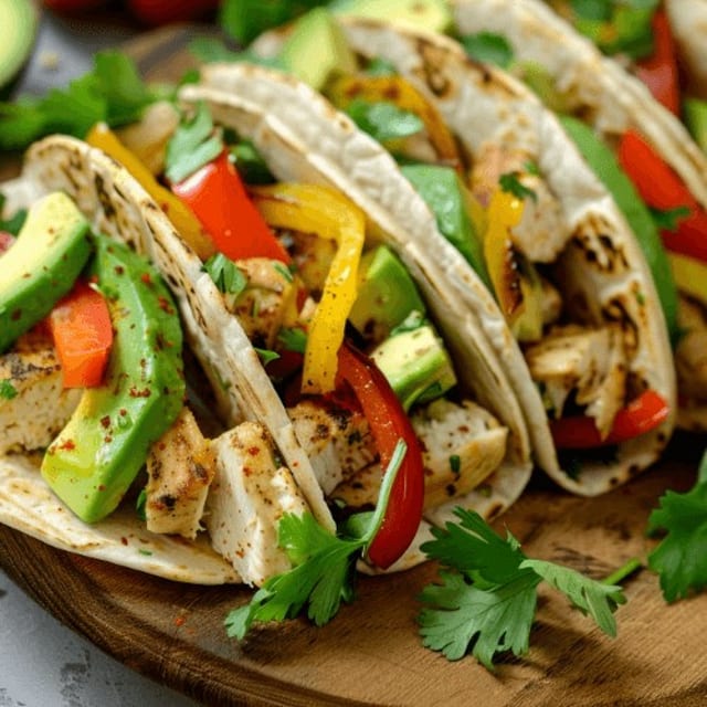 Pollo Tacos (3 Pieces).