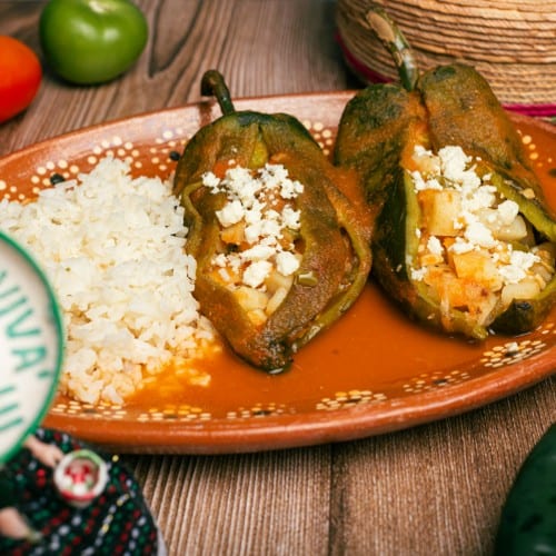 Chile Relleno Poblano.