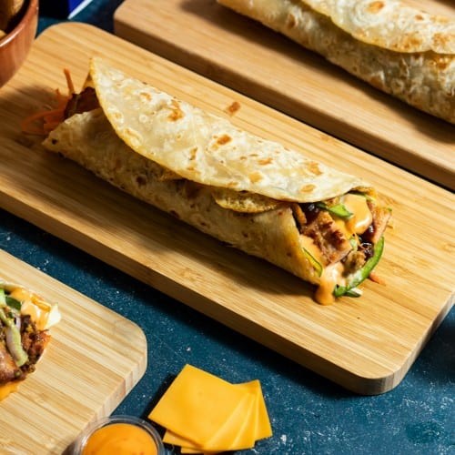 Cheesy Lover Burrito.