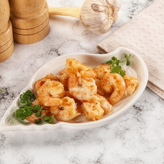 Camarones Al Ajillo.