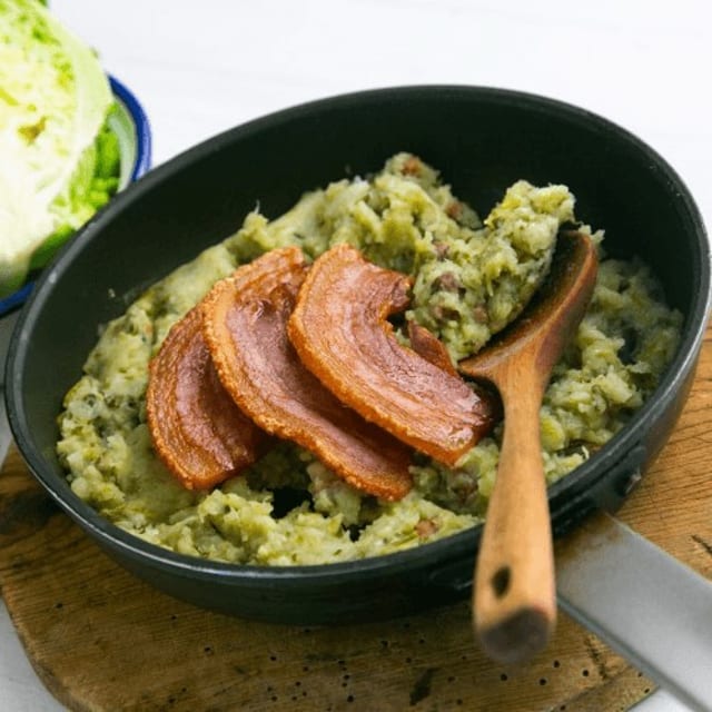 Pork Belly with Guacamole.