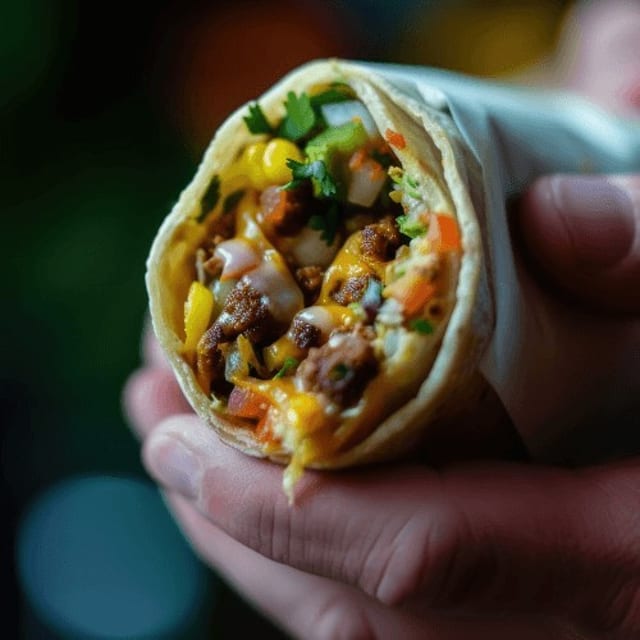 Ranchero Burrito.