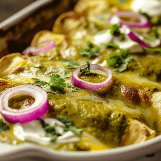 Enchiladas Suizas.