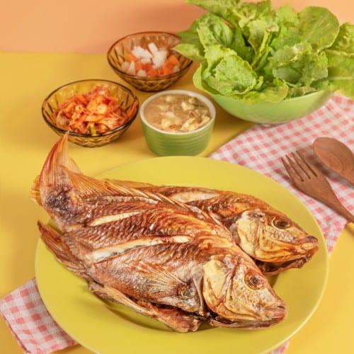 Whole Red Snapper.