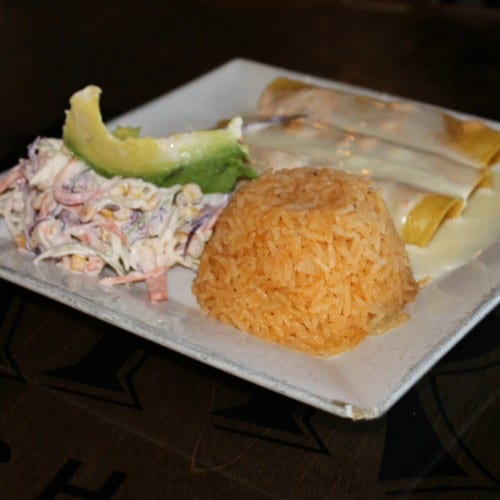 Costa Shrimp Enchiladas.