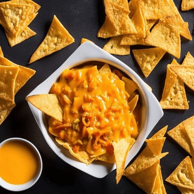 Cheese Nachos.