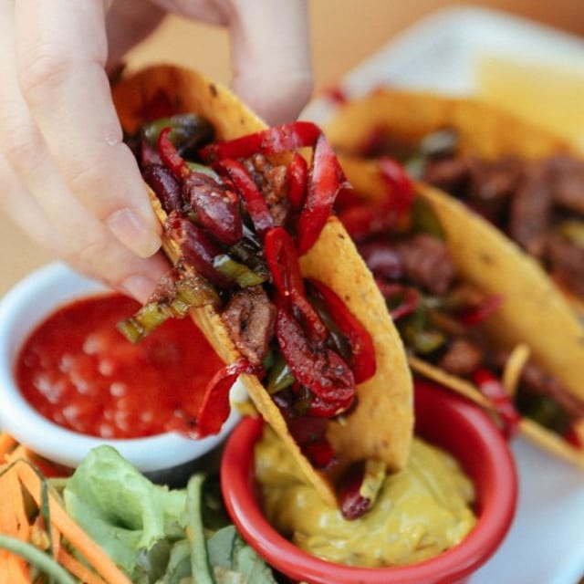 Chorizo Tacos (3 Pieces).