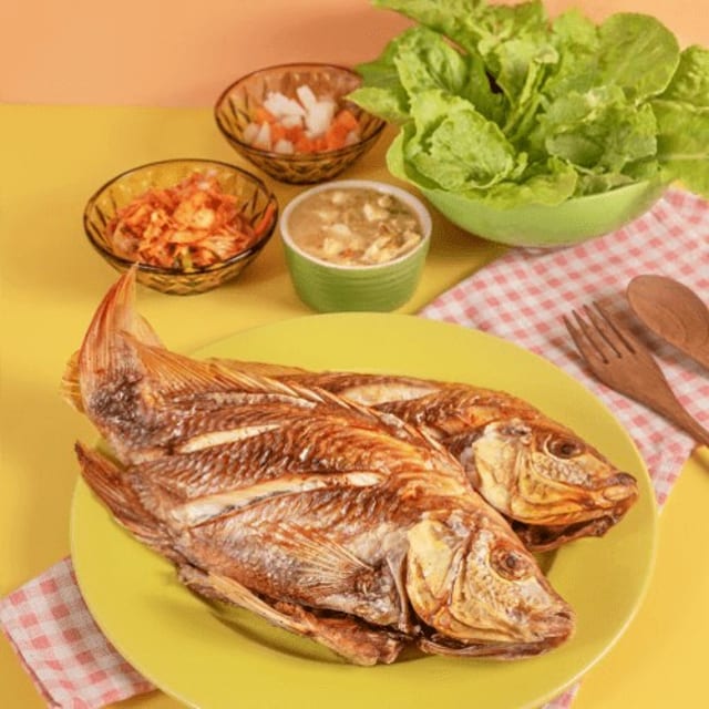Whole Red Snapper.