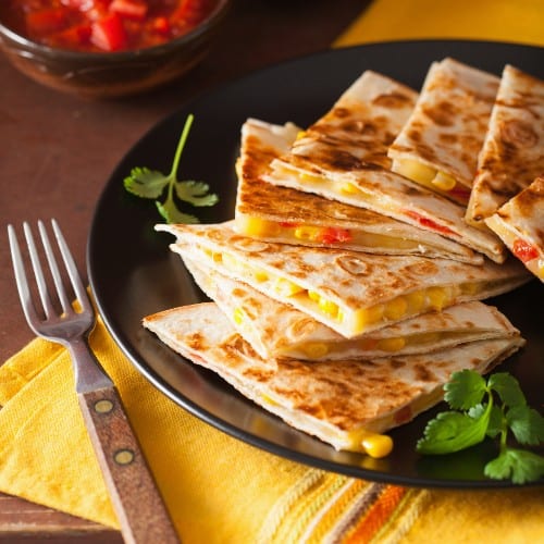 Delicious Quesadillas (2 Pieces).